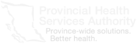 Provincial Health Services Authority